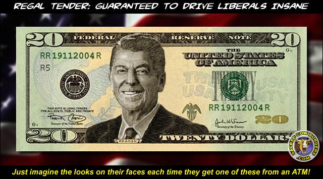 C. has introduced legislation to put Ronald Reagan on a 50 dollar bill.