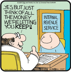 How dare we peons resent having to pay taxes.  We should all just stop our whining and be eternally grateful that our masters allow us to keep any of our own money.